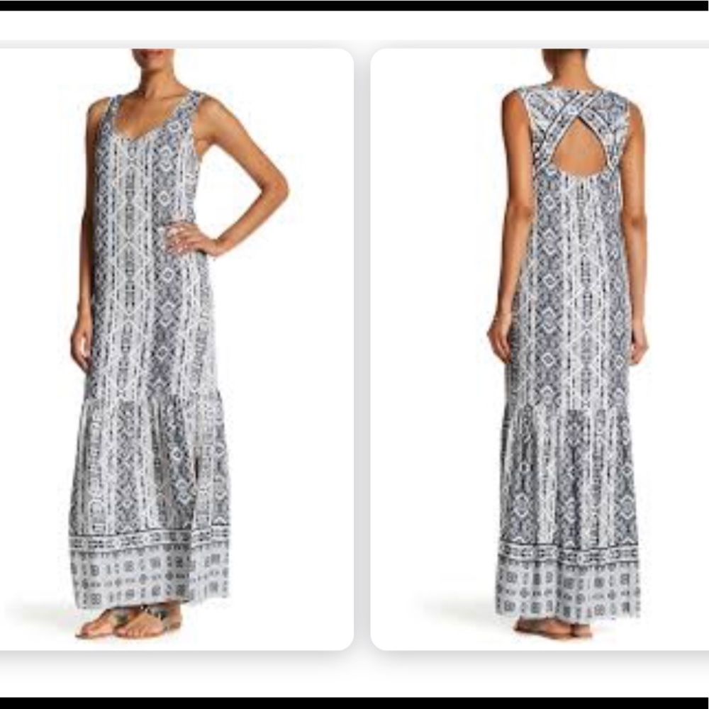 Splendid pattern maxi dress